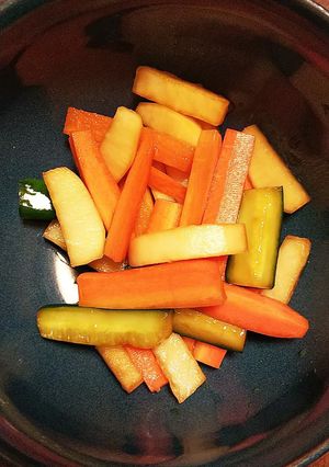 野菜のにんにく醤油漬け-レシピのメイン写真