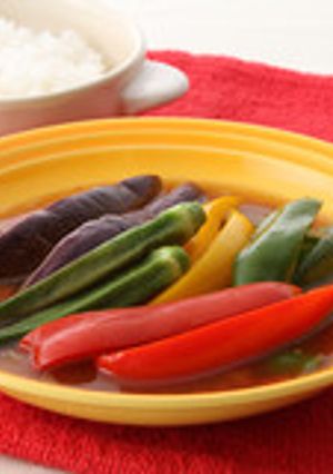 夏野菜のスープカレー-レシピのメイン写真