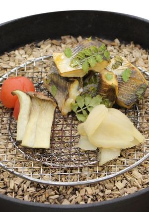 カマスの木の芽燻製焼き-レシピのメイン写真