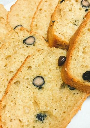 黒豆の煮汁で作るパウンドケーキ-レシピのメイン写真