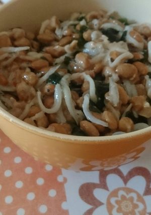 わかめとしらすの納豆丼-レシピのメイン写真