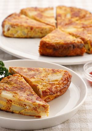 コンビーフとポテトのスペイン風オムレツ-レシピのメイン写真