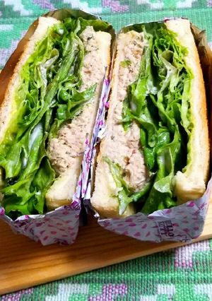 ホットツナサンド-レシピのメイン写真