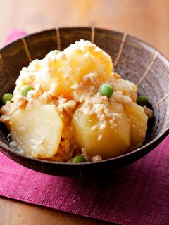 新じゃがの鶏そぼろ煮-レシピのメイン写真