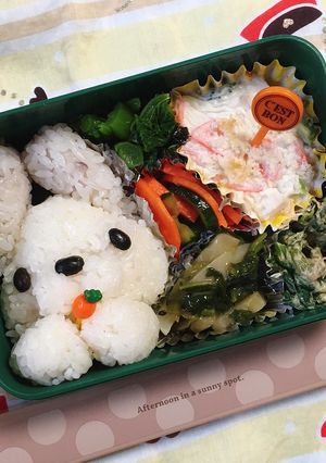 もうすぐイースター♪白うさぎ弁当-レシピのメイン写真