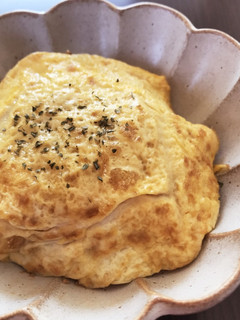 離乳食後期 トマトジュースでオムライス♪-レシピのメイン写真