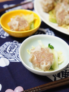 キャベツ盛り*フライパン焼売-レシピのメイン写真