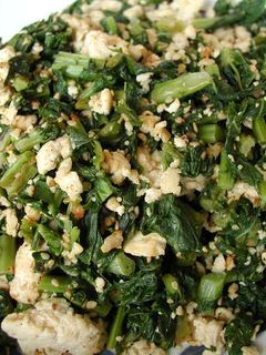 大根葉の炒り豆腐-レシピのメイン写真