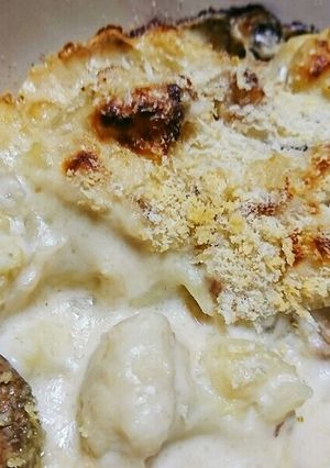 カリフラワーと鶏の手抜きグラタン-レシピのメイン写真