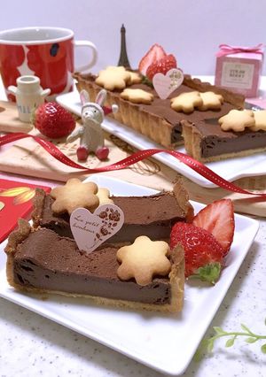 生クリーム無し♡タルトオショコラ♪-レシピのメイン写真