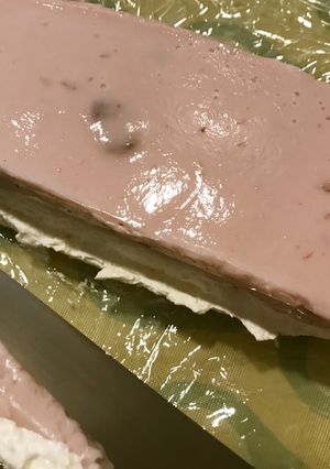 苺のレアチーズケーキ風　ヨーグルト＋油-レシピのメイン写真