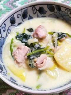 白菜と鶏肉のクリーム煮-レシピのメイン写真