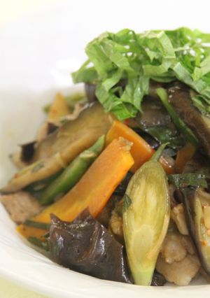 なすの香味炒め-レシピのメイン写真