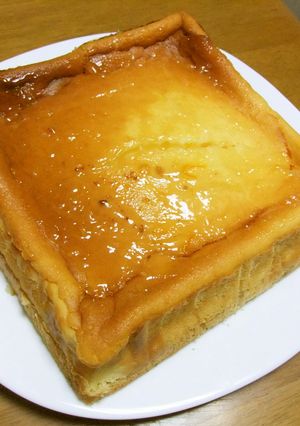 簡単！混ぜるだけスクエアチーズケーキ♡-レシピのメイン写真
