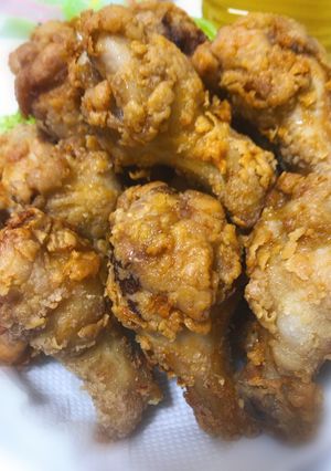 カリカリ！ジューシー手羽元の唐揚げ-レシピのメイン写真