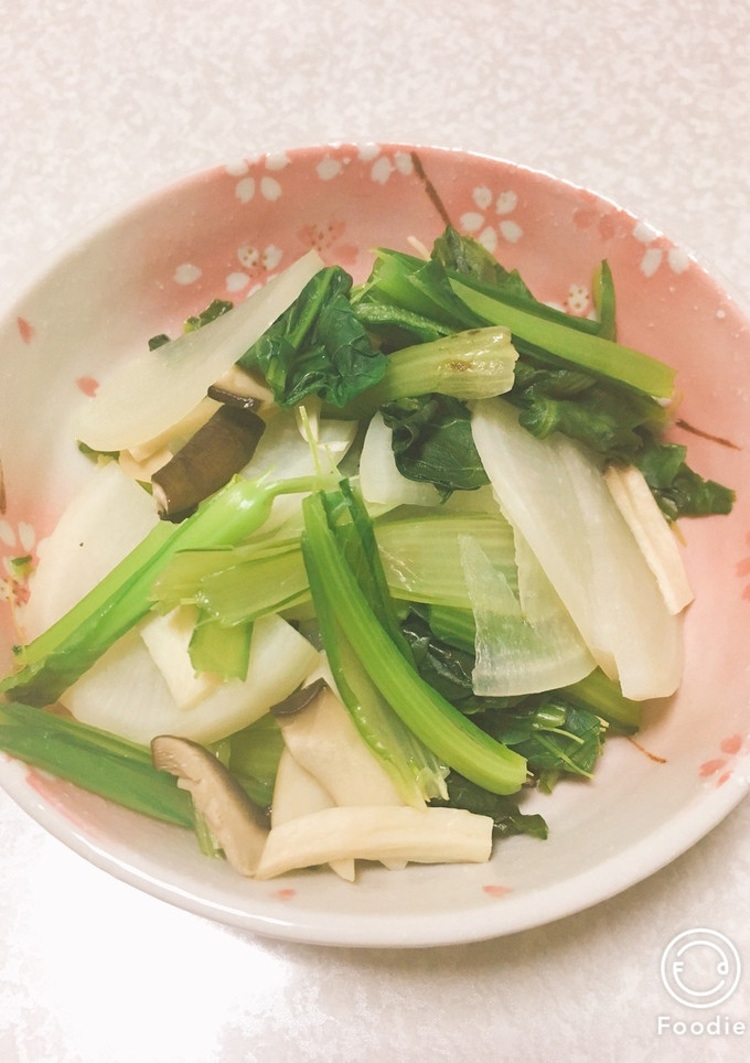 薄切り大根で時短！炒め-レシピのメイン写真