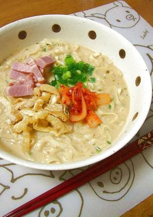 コクと香りの♡豆乳ゴマ艶うどん-レシピのメイン写真