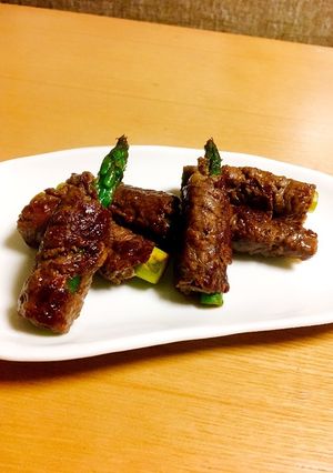 アスパラの牛肉巻き-レシピのメイン写真