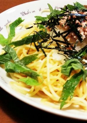 簡単♪大葉香るツナ大根おろしパスタ-レシピのメイン写真