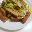 さつま揚げとキャベツの簡単炒め☆