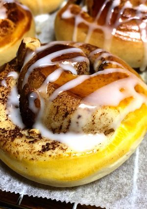 ナッツ入り!ふわふわシナモンロールパン☻-レシピのメイン写真