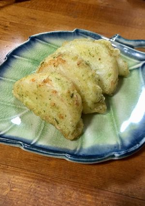 かまぼこ 柚子七味で磯辺揚げ風♪-レシピのメイン写真