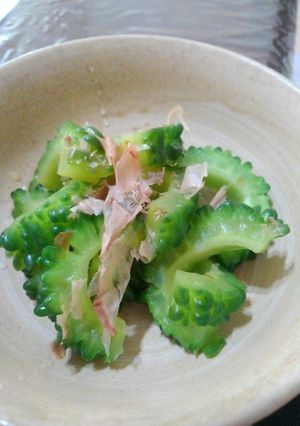 ゴーヤのポリポリお浸し-レシピのメイン写真