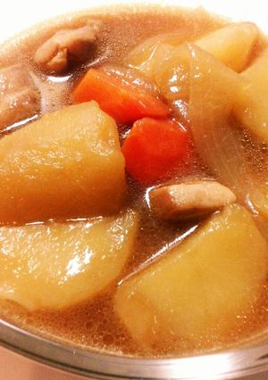 鶏肉じゃが-レシピのメイン写真