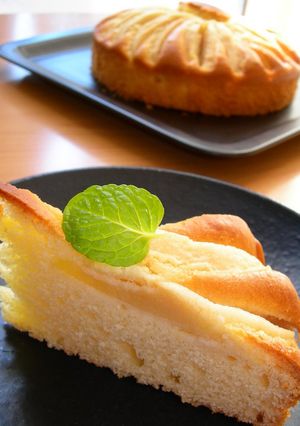 りんご＆ホワイトチョコのミルクケーキ♡-レシピのメイン写真