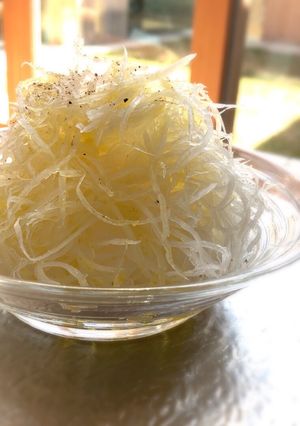 かき氷のような大根サラダ♡即席簡単-レシピのメイン写真