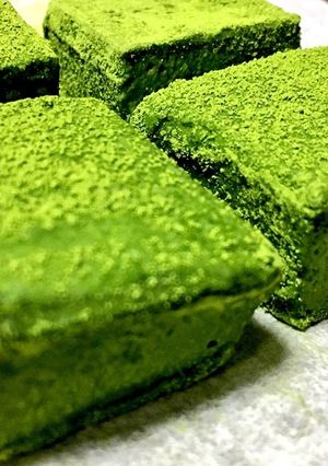 材料３つ 簡単抹茶生チョコ-レシピのメイン写真