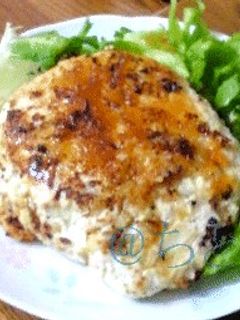 (´-`)ヘルシー*豆腐ささみハンバーグ-レシピのメイン写真