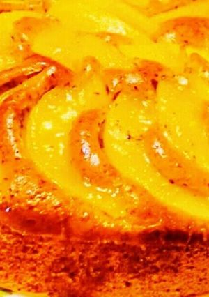 *紅茶&桃のケーキ*-レシピのメイン写真