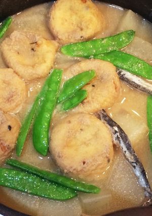 大根とがんものごま煮-レシピのメイン写真