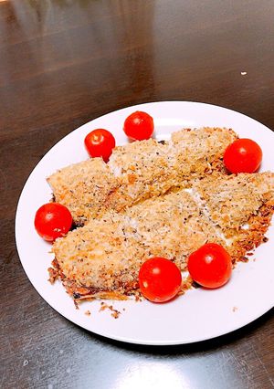 トースターでサクサクサバの香草パン粉-レシピのメイン写真