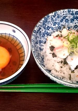 TCTKG！！『鯛茶漬け風卵かけご飯』-レシピのメイン写真