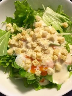 簡単おいしいシーザーサラダ-レシピのメイン写真