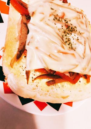 残りもので簡単＊きんぴらチーズトースト-レシピのメイン写真