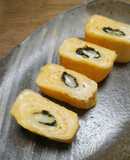 お弁当に～海苔巻きチーズ入り卵焼き