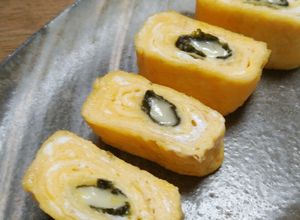 お弁当に～海苔巻きチーズ入り卵焼き-レシピのメイン写真