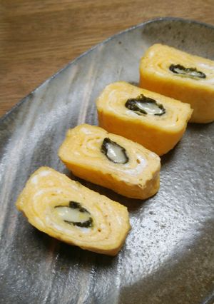 お弁当に～海苔巻きチーズ入り卵焼き-レシピのメイン写真