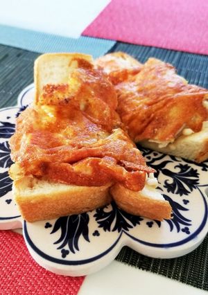 フライパントースト-レシピのメイン写真