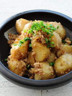 ☆ 新じゃがいもとひき肉のこっくり煮物☆-レシピのメイン写真