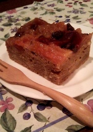 カラメルりんごとシナモンのクリームケーキ-レシピのメイン写真