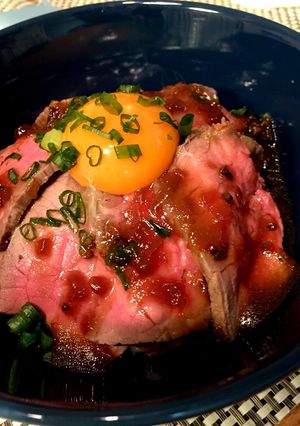 Costcoのお肉でローストビーフ丼-レシピのメイン写真