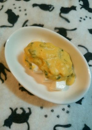 離乳食(中期)身長のびのび餡かけ豆腐-レシピのメイン写真