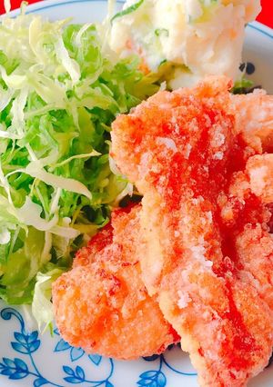サクサクジューシー鶏と豚の唐揚げ-レシピのメイン写真
