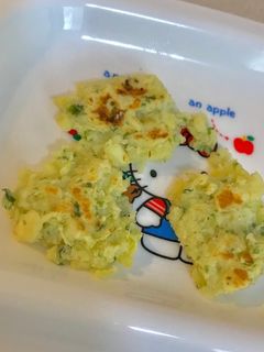 離乳食 さつまいもと青海苔のおやき-レシピのメイン写真