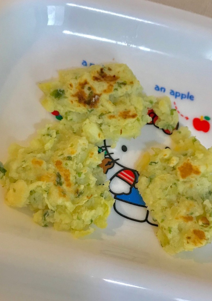 離乳食 さつまいもと青海苔のおやき-レシピのメイン写真