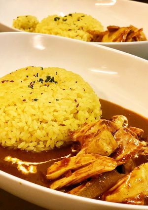 簡単マグロの肉カレー-レシピのメイン写真